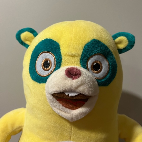 DISNEY STORE Special Agent OSO Yellow Plush Panda Bear Stuffed Animal Disney - Picture 4 of 4